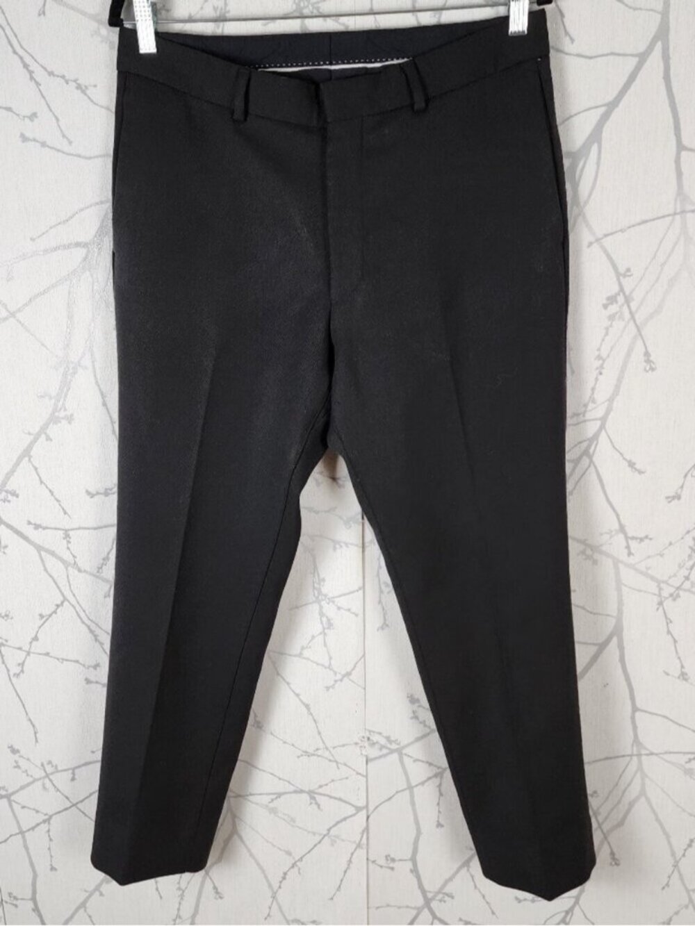 Tiger of Sweden 45% Wool Stretch Twill Tiras Slim Fit Trousers